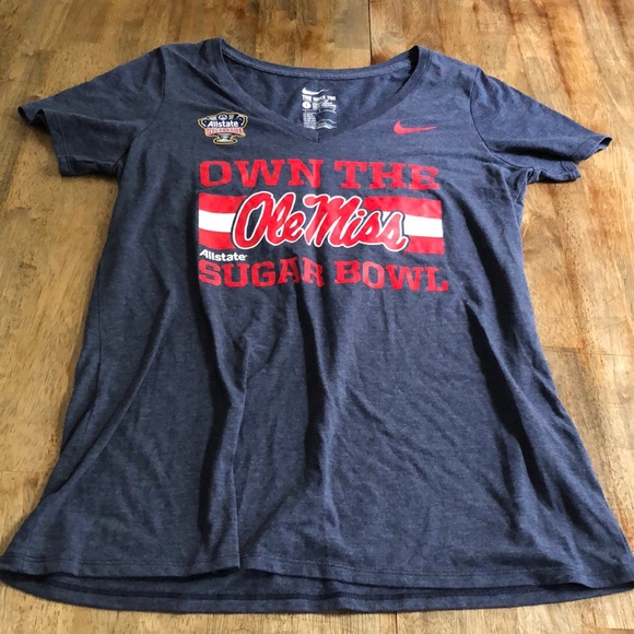Nike Tops - Ole Miss Sugar Bowl Tee